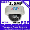 P2P wifi wireless Security Camera Dome 1080P IP camera
